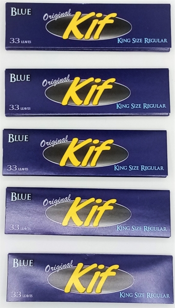 BOX Kif King Size Regular Zigarettenpapier Papier Blättchen Papers